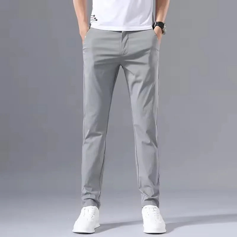 Chic Stretch Cotton Golf Pants
