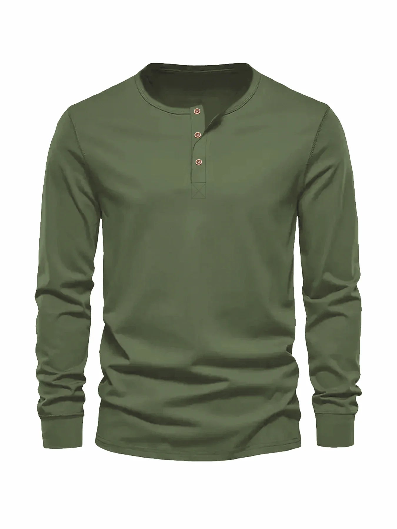 Slim Fit Henley Gym Tee