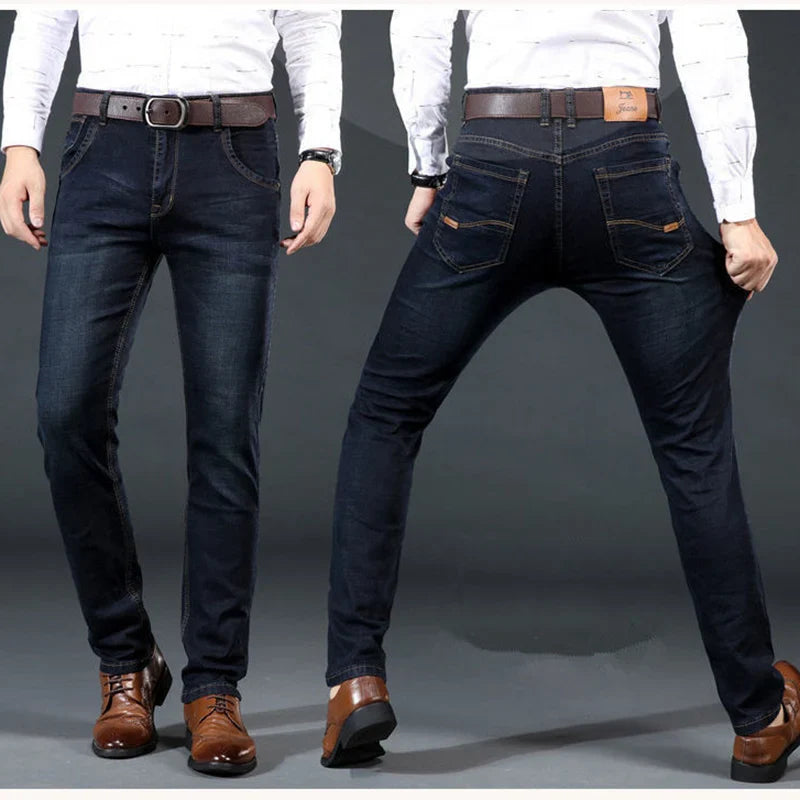 Elegant Stretch Slim Fit Jeans