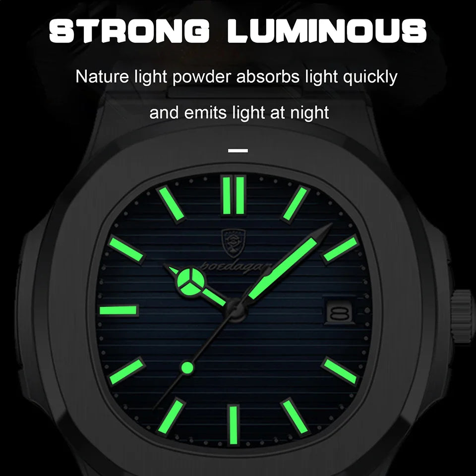 Elite Square Luminous Dive Watch