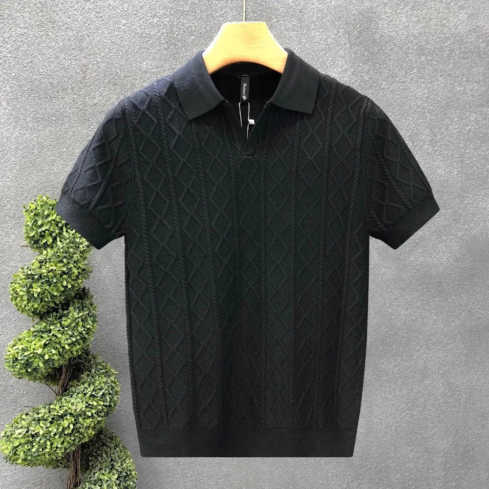 Cool Breeze V-Neck Golf Polo