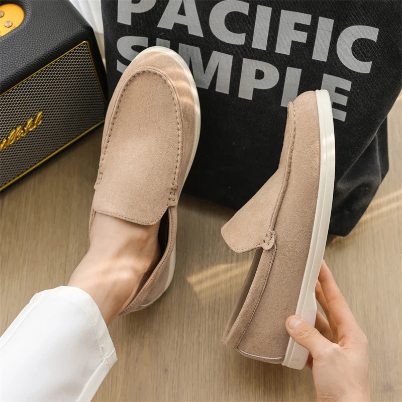 Classic Suede Loafers for Men
