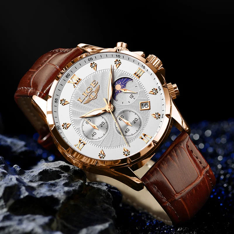 Men's Luxe Chrono Watch