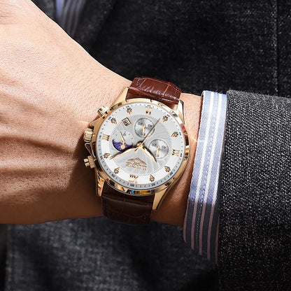 Men's Luxe Chrono Watch