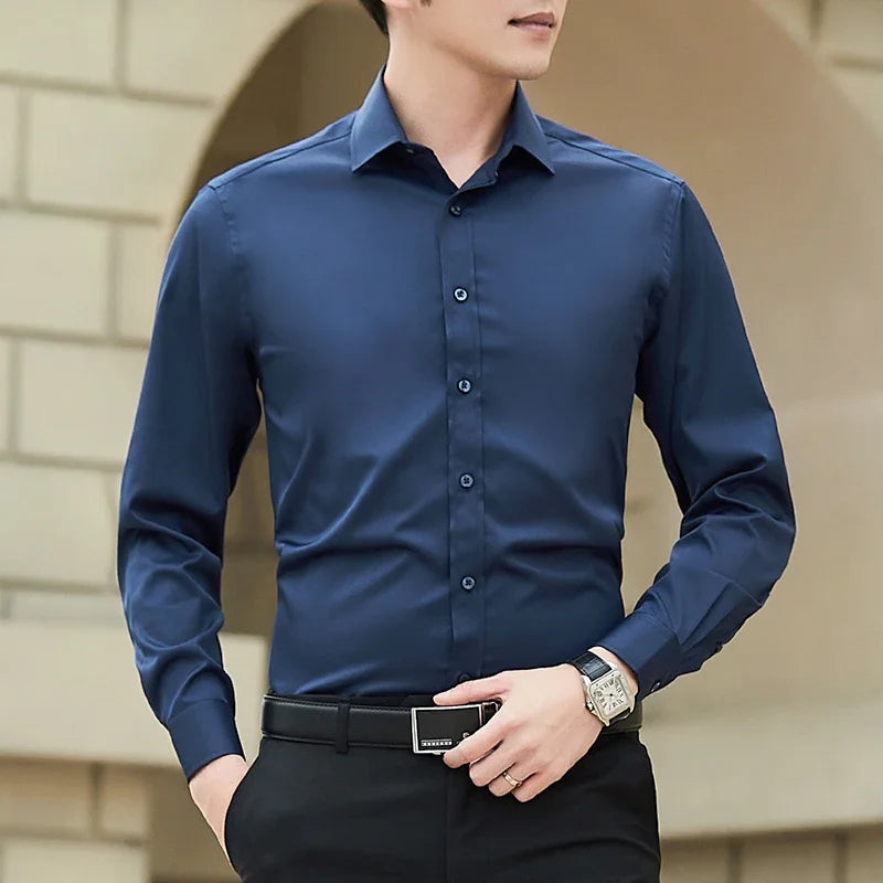 Chic Slim Fit Office Shirt