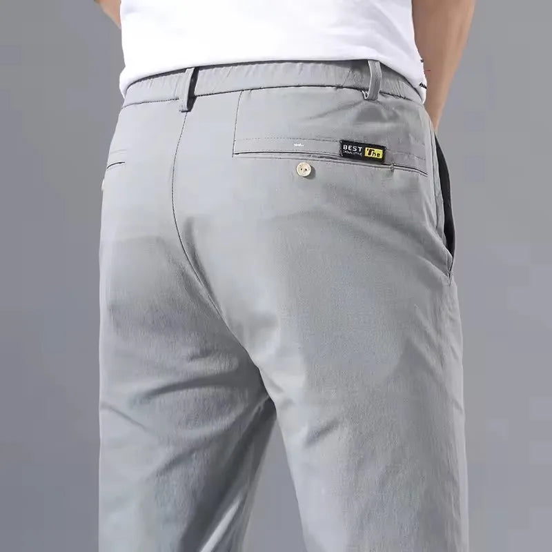 Chic Stretch Cotton Golf Pants