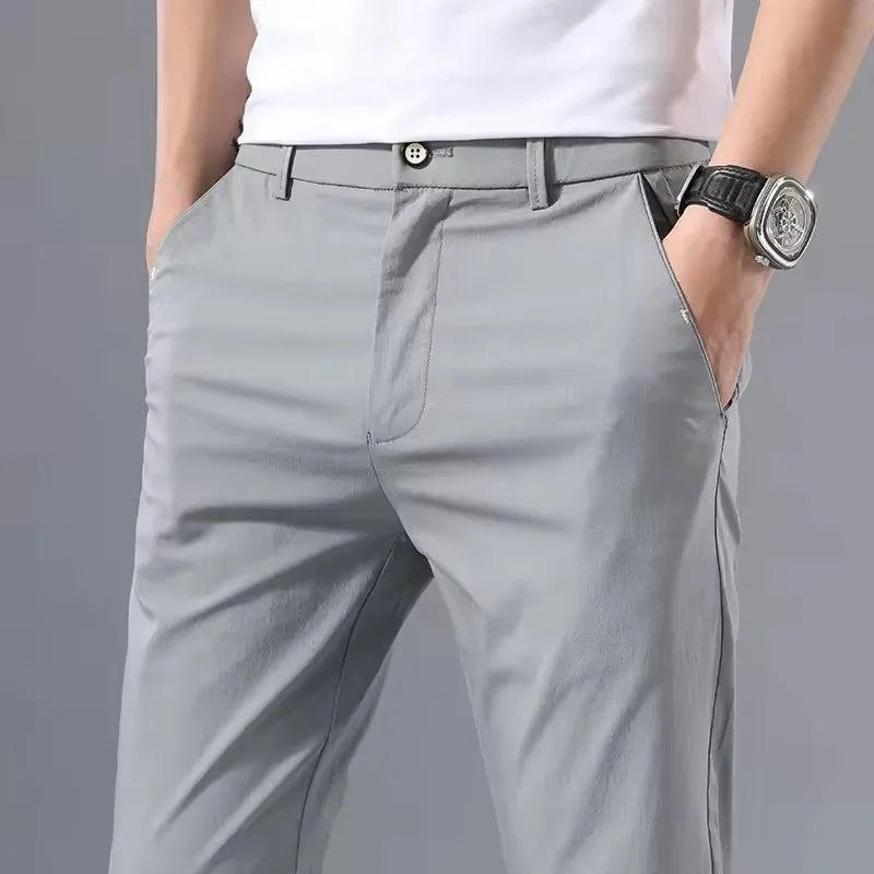 Chic Stretch Cotton Golf Pants