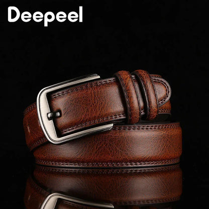 Deepeel Men's Premium Leather Belt