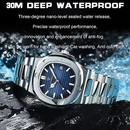 Elite Square Luminous Dive Watch